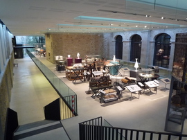 Mise en lumière intérieure et extérieure de la rénovation du musée existant, ainsi que de la construction de son extension.